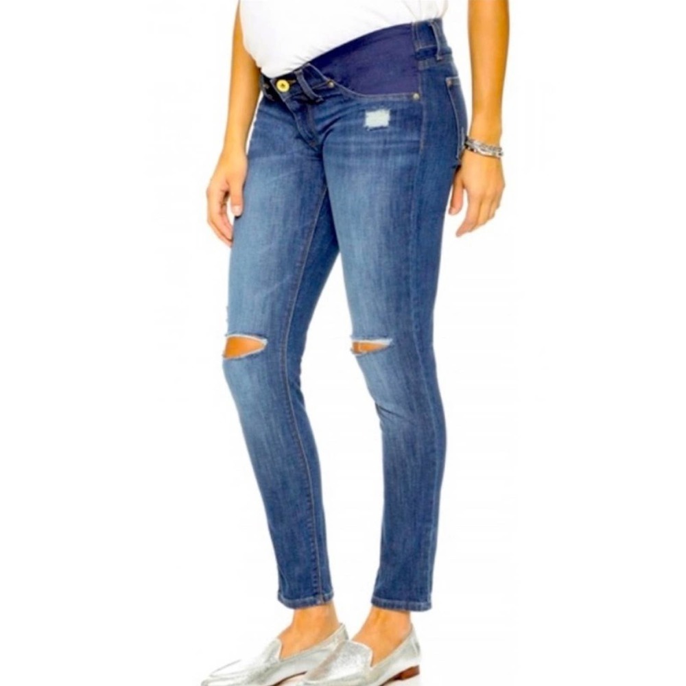 DL1961 Emma Maternity Power Legging Skinny Jeans in Heath Womens 28